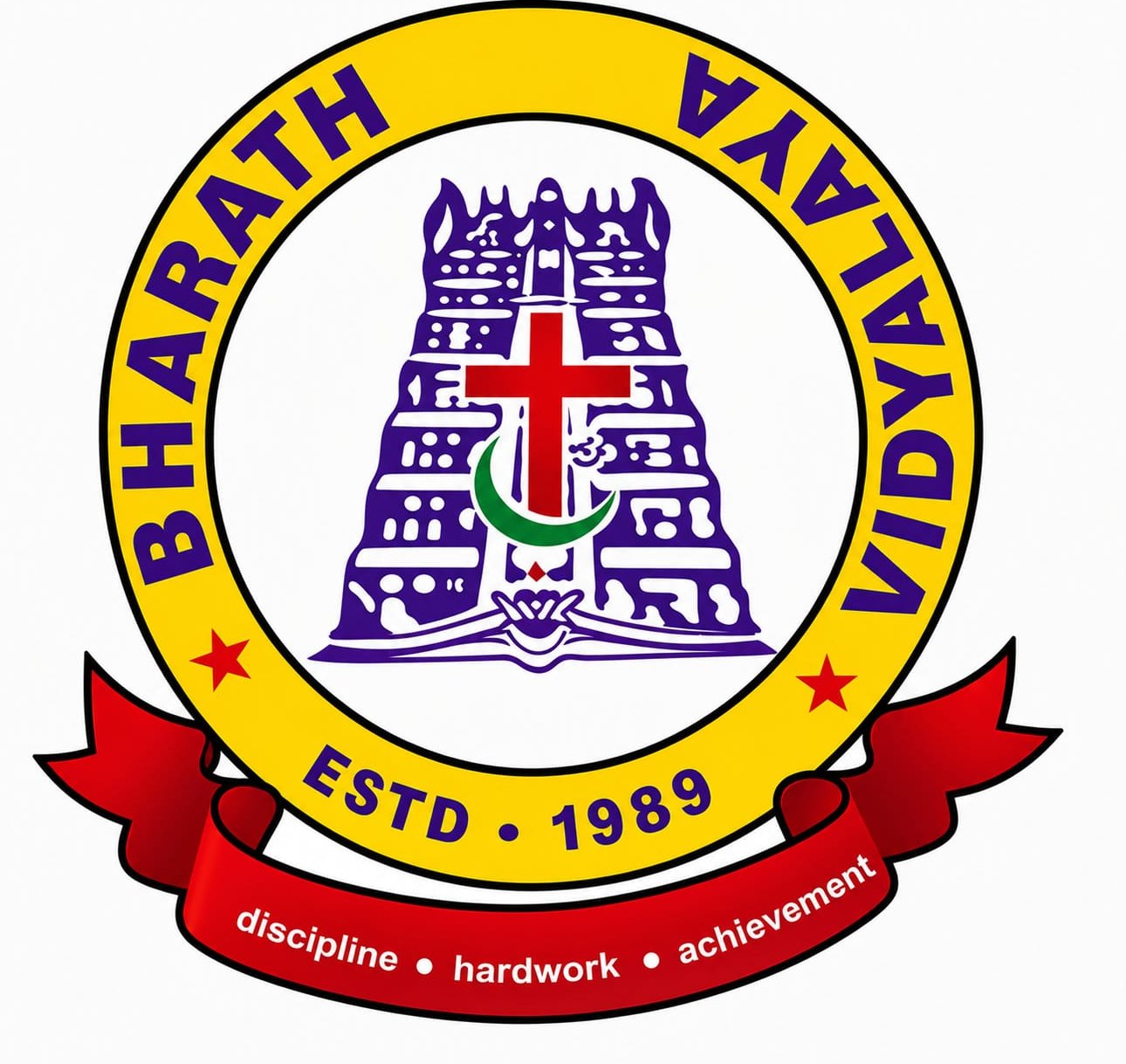 Bharathi Vidyalaya logo
