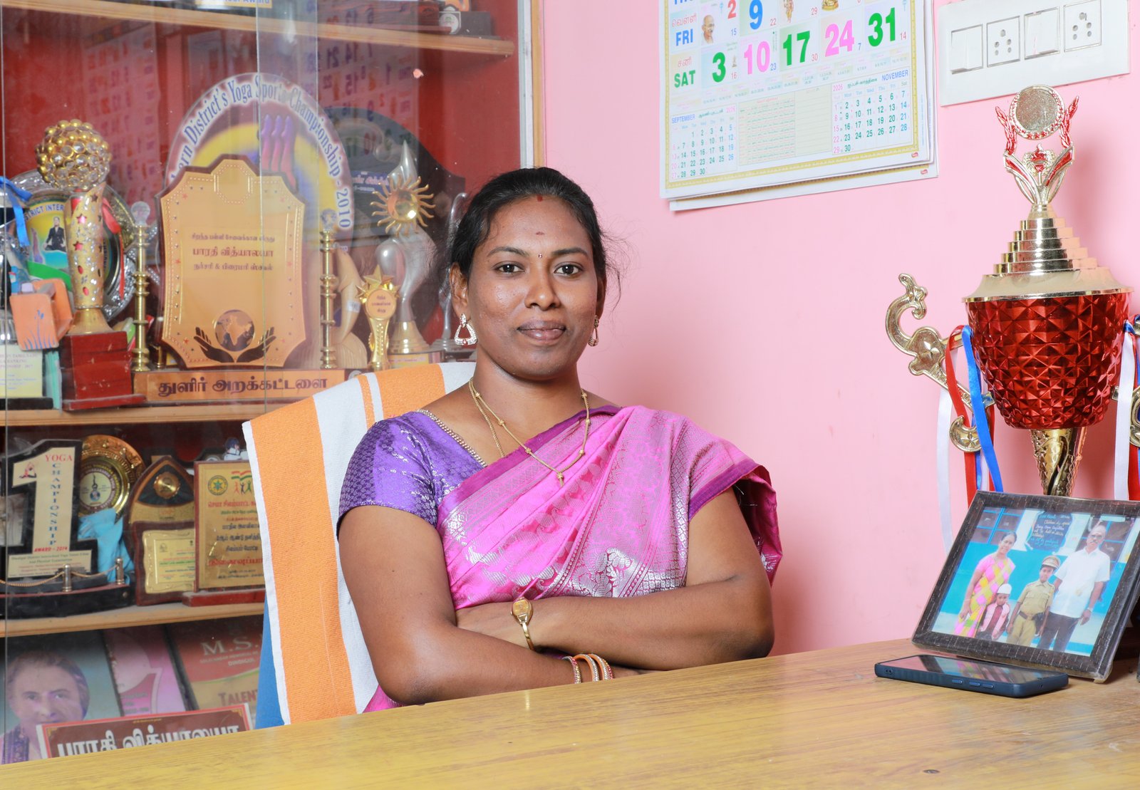 Principal of Bharathi Vidyalaya